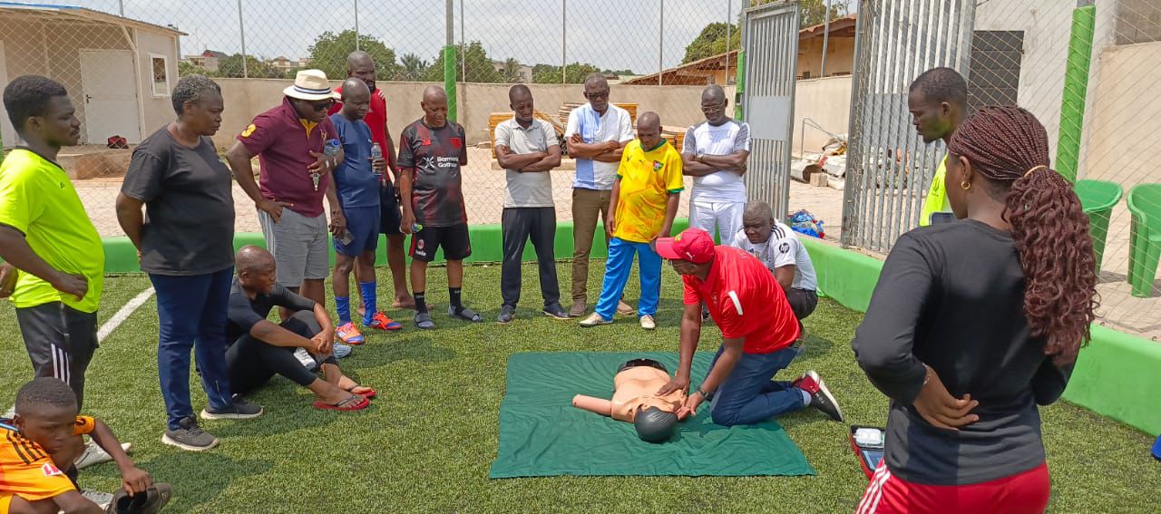 Formation sur les gestes de premiers secours et la PLS ce matin avec les avocats à l’ALEAPRKS 
